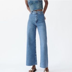 High Waisted Sailor Zara Jeans
